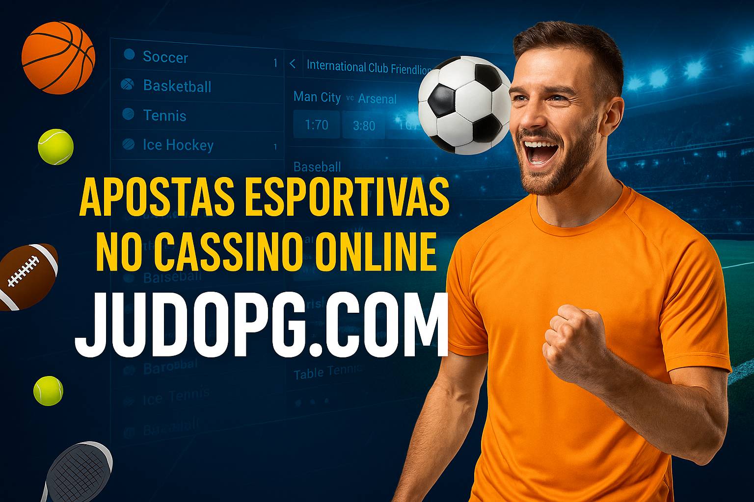 Aposte em apostas esportivas no cassino online JUDOPG.COM