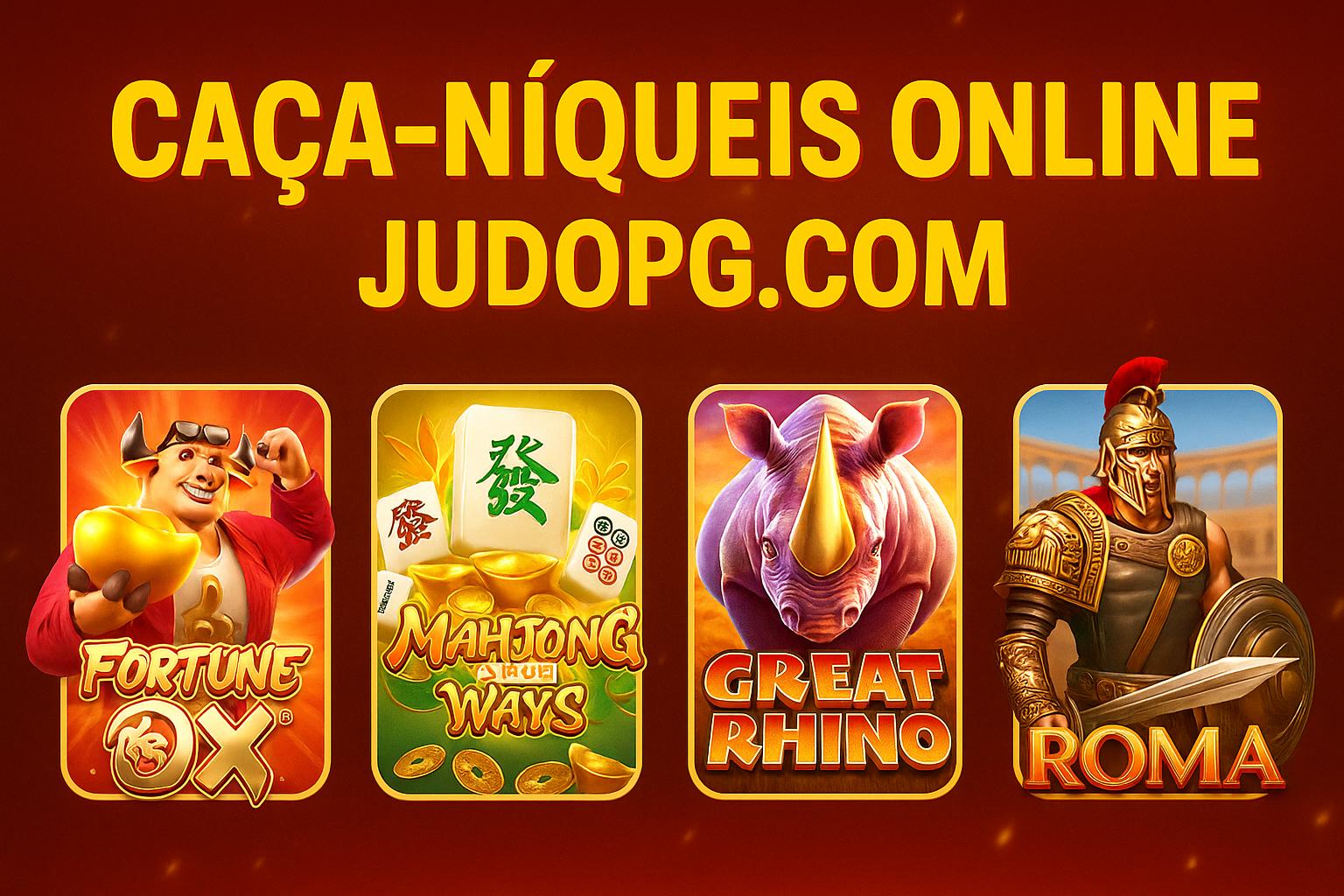 Explore o mundo das slot machines no JUDOPG.COM Casino